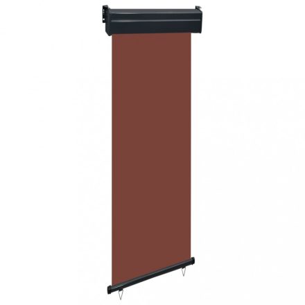 barna oldalsó terasznapellenző 65 x 250 cm