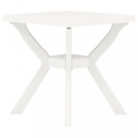 fehér műanyag bisztróasztal 70 x 70 x 72 cm