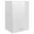 magasfényű fehér forgácslap függő szekrény 39,5 x 31 x 60 cm