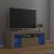 sonoma-tölgy színű TV-szekrény LED-lámpákkal 120 x 35 x 40 cm