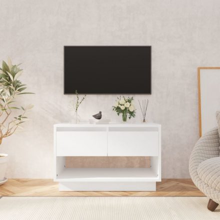 fehér forgácslap TV-szekrény 70 x 41 x 44 cm