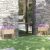 2 db tömör fenyőfa kerti virágtartó 70 x 31 x 70 cm