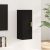 fekete szerelt fa faliszekrény 35 x 34 x 90 cm